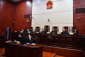 湖北宜城法院公開審理一起行政公益訴訟案 市長等30余人旁聽