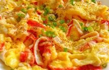 蟹柳滑蛋！鮮嫩到爆！