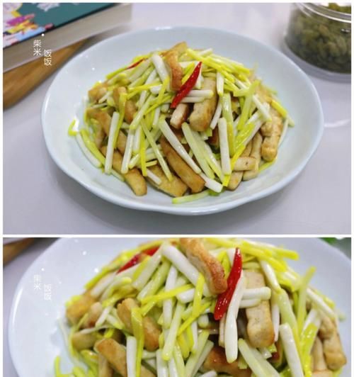 蒜苗炒豆腐便當(dāng)，美味又健康（健康午餐便當(dāng)怎么做）