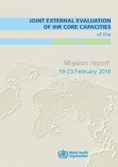 Joint external evaluation of IHR core capacities of the Republic of Zimbabwe