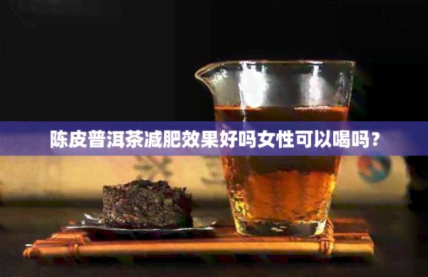 陳皮普洱茶減肥效果好嗎女性可以喝嗎？