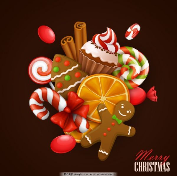 美味質(zhì)感節(jié)日糖果