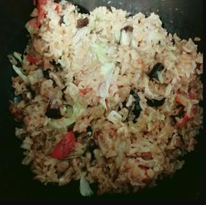 懶人晚餐：一個(gè)番茄+冰箱剩菜+電飯鍋的做法 步驟6