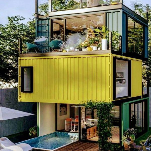 安全的健康中心集裝箱房山地徒步線路圖書館活動板房