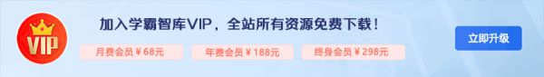 学霸智库VIP会员升级