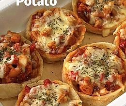 芝士雞肉土豆塔