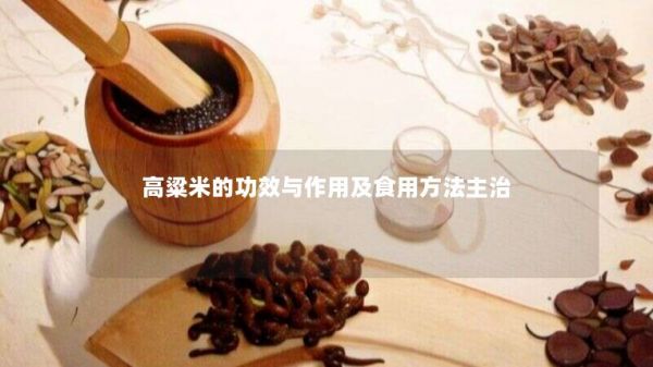 高粱米的功效與作用及食用方法主治