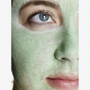 綠色黏土面膜圖片