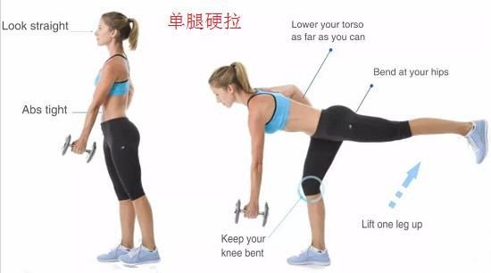 單腿硬拉