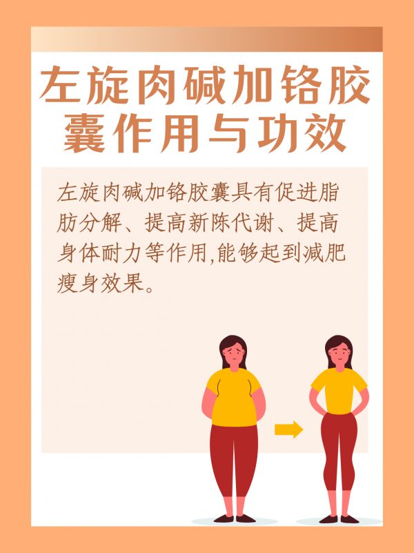 減重好幫手：左旋肉堿與鉻的科學(xué)配比解析