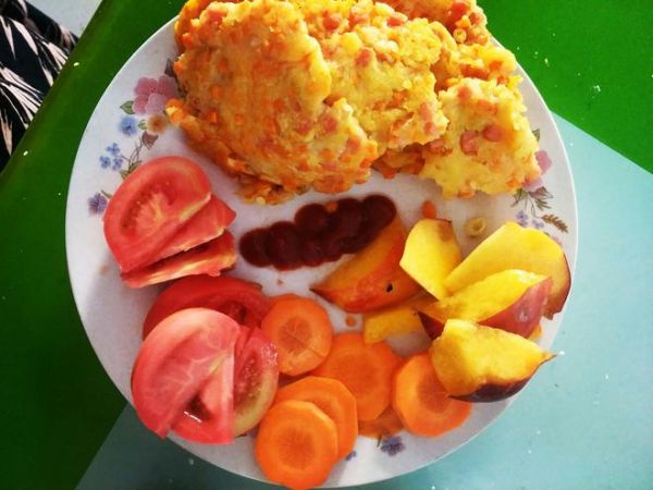 營養(yǎng)蔬菜早餐餅的做法