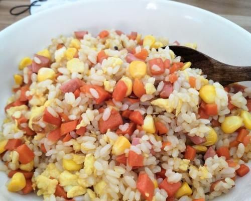 美味家常鮮人參冬菇玉米炒飯（用新鮮食材打造健康美食）