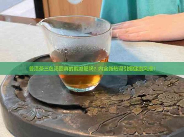 普洱茶三色湯圓