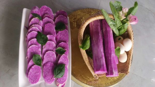 山药土豆泥成品图