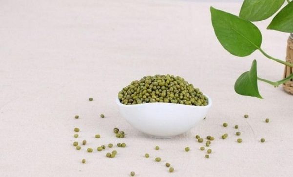 厨房中正在熬煮绿豆糖水的场景