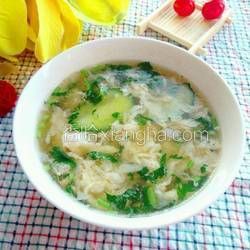 老黃瓜雞蛋湯的做法[圖]