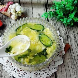 老黃瓜雞蛋湯的做法[圖]