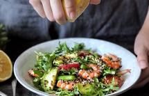 藜麦虾仁轻食沙拉