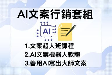 AI文案行銷套組關鍵詞圖片