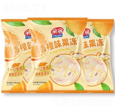 親親果凍90g香橙味