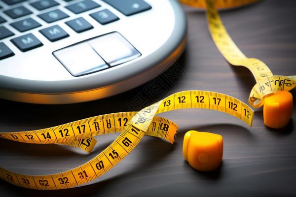 桌子上的尺子高清图片