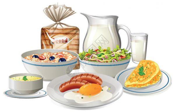 一套早餐 foo高清图片