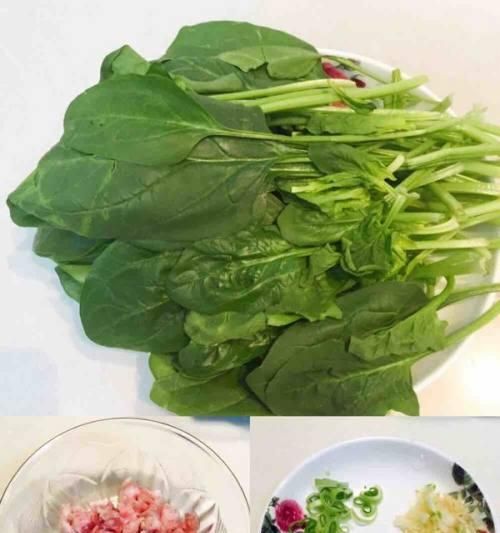 美味健康的肉末菠菜料理（一道简单易学的家常菜）