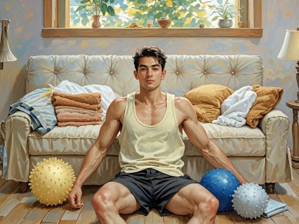 怎样利用家庭用品进行简易肌肉放松