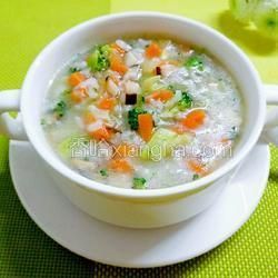 五色营养开胃粥的做法[图]