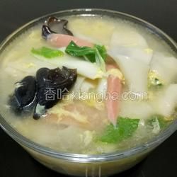 青菜面片汤的做法[图]