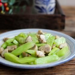青笋小蘑菇的做法[图]