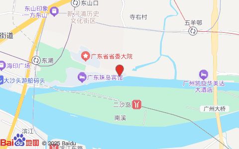 广州美年大健康体检中心位置示意图