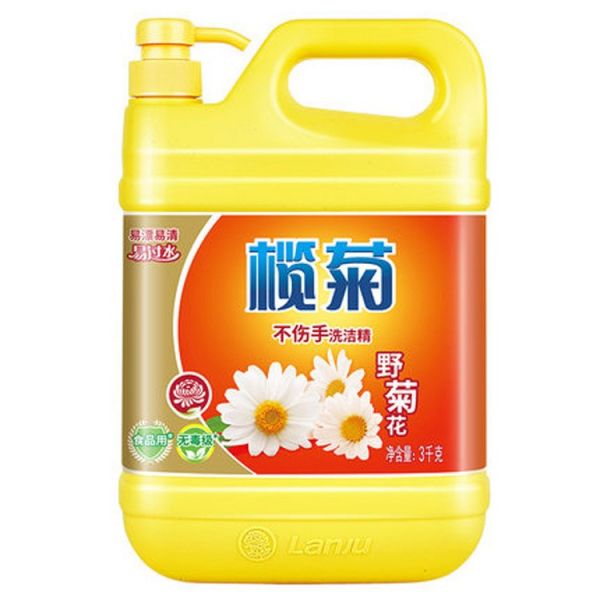榄菊3kg野菊花洗洁精厨房用品不伤手健康清洁液批发