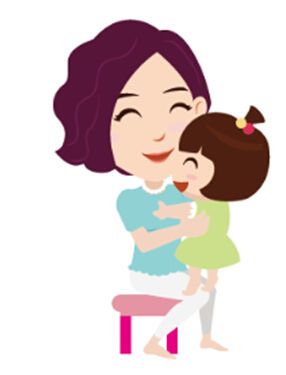 圖 5-6 寶寶練習蹬跳