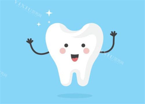 牙齿健康示意图