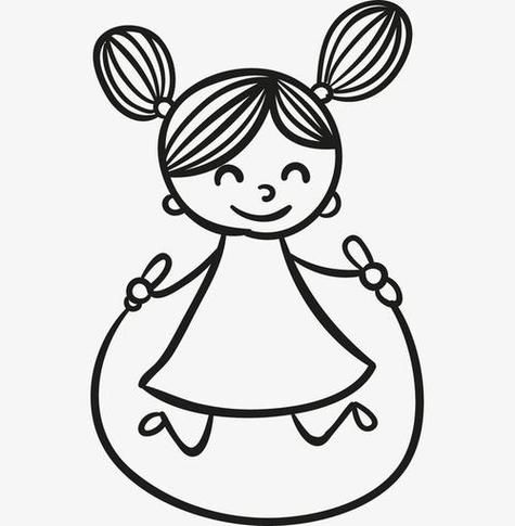 身體健康的簡筆畫