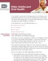 Cover image for "Older Adults and Oral Health" publication.