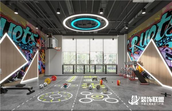 健身房装修效果图