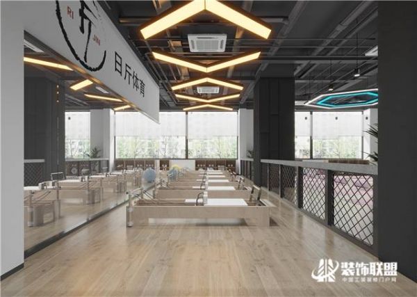 健身房装修效果图