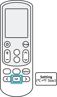 click the setting button to confirm