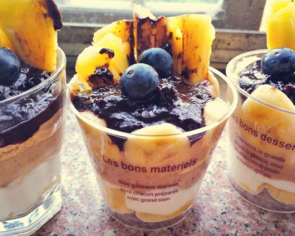 低脂香蕉酸奶杯的做法