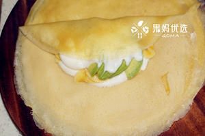 低脂全麦牛油果香蕉酸奶班戟的做法 步骤5