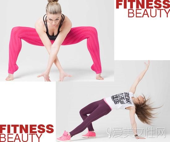 跟著女神學(xué)健身