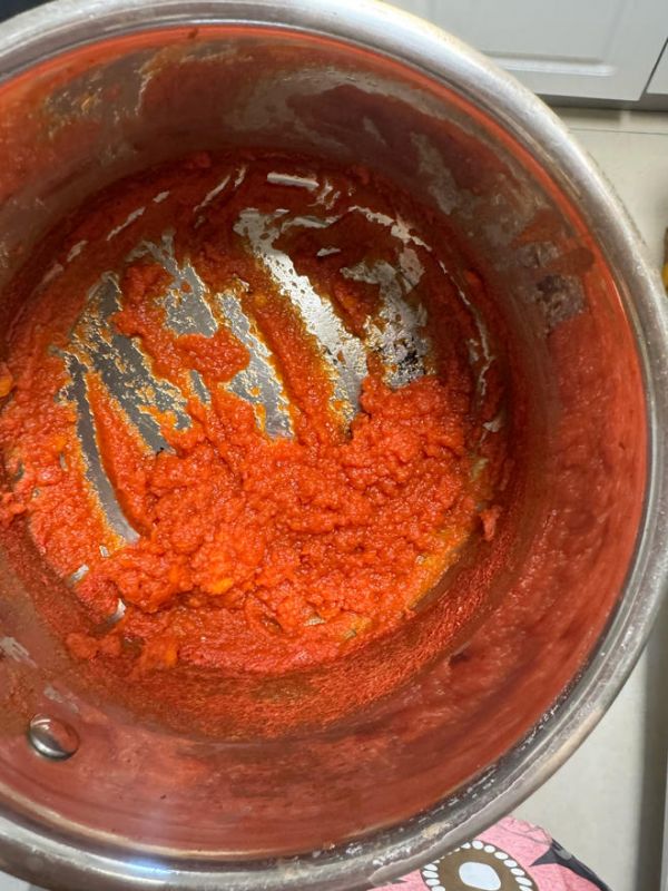 自制0脂0糖健康番茄酱的做法