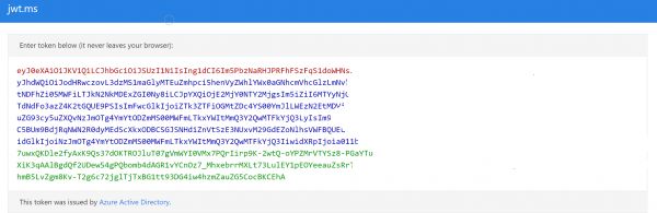 顯示 Web 令牌簽章的螢?zāi)豢煺?> </p> <p>使用在線工具，例如 https://jwt.ms 檢視令牌內(nèi)容。 例如，您可以檢視索賠詳細(xì)資訊。</p> <strong>索賠類型</strong> <strong>值</strong> <strong>注意事項(xiàng)</strong> aud https://xxx.fhir.azurehealthcareapis.com 識別權(quán)杖的預(yù)定接收者。 在 id_tokens 中，對象是在 Azure 入口網(wǎng)站中指派給應(yīng)用程式的應(yīng)用程式識別碼。 您的應(yīng)用程式應(yīng)該驗(yàn)證此值，如果值不相符，則拒絕令牌。 iss https://sts.windows.net/{tenantid}/ 識別建構(gòu)並傳回權(quán)杖的安全性權(quán)杖服務(wù) (STS)，以及對使用者進(jìn)行驗(yàn)證的 Microsoft Entra 租用戶。 如果權(quán)杖是由 v2.0 端點(diǎn)發(fā)出的，則該 URI 會以 /v2.0 結(jié)尾。 指出使用者為來自 Microsoft 帳戶之取用者使用者的 GUID 為 9188040d-6c67-4c5b-b112-36a304b66dad。 您的應(yīng)用程式應(yīng)使用宣告中的 GUID 部分來限制能夠登入應(yīng)用程式的租戶群，如適用。 iat （時間戳） 「Issued At」表示此令牌的認(rèn)證是在何時進(jìn)行的。 nbf （時間戳） 「nbf」(not before) 宣告會識別在此時間之前不得接受 JWT 進(jìn)行處理。 exp （時間戳） 「exp」(expiration time) 宣告會識別到期時間，在該時間或之後不得接受 JWT 進(jìn)行處理。 資源可能會在此時間之前拒絕權(quán)杖，例如當(dāng)需要變更驗(yàn)證或偵測到權(quán)杖撤銷時。 aio E2ZgYxxx Microsoft Entra ID 用來記錄權(quán)杖重複使用資料的內(nèi)部宣告。 應(yīng)該予以忽略。 appid e97e1b8c-xxx 使用權(quán)杖之用戶端的應(yīng)用程式識別碼。 應(yīng)用程式可以代表自身或代表使用者執(zhí)行。 應(yīng)用程式識別碼通常代表應(yīng)用程式物件，但也可以代表 Microsoft Entra ID 中的服務(wù)主體物件。 appidacr 1 指出客戶端的驗(yàn)證方式。 針對公用用戶端，值為 0。 如果使用用戶端識別碼和客戶端密碼，則值為 1。 如果客戶端憑證用於驗(yàn)證，則值為 2。 idp https://sts.windows.net/{tenantid}/ 記錄對權(quán)杖主體進(jìn)行驗(yàn)證的識別提供者。 除非使用者帳戶不在與簽發(fā)者相同的租用戶中 (例如來賓)，否則此值與 Issuer 宣告的值相同。 如果未出現(xiàn)此宣告，表示可以改用 iss 的值。 若在組織內(nèi)容中使用個人帳戶 (例如邀請至 Microsoft Entra 租用戶的個人帳戶)，idp 宣告可能為「live.com」或包含 Microsoft 帳戶租用戶 9188040d-6c67-4c5b-b112-36a304b66dad 的 STS URI。 oid 例如，tenantid（租戶識別碼） Microsoft身分識別系統(tǒng)中物件的不可變標(biāo)識符，在此案例中為用戶帳戶。 此識別碼可在不同應(yīng)用程式中唯一識別使用者——兩個不同的應(yīng)用程式登入相同的使用者時，會在 oid 聲明中收到相同的值。 Microsoft Graph 會傳回此標(biāo)識碼作為指定用戶帳戶的 ID 屬性。 由於 oid 可讓多個應(yīng)用程式關(guān)聯(lián)使用者，因此需要 profile 範(fàn)圍才能接收此宣告。 注意：如果單一使用者存在於多個租使用者中，則使用者在每個租使用者中包含不同的物件識別碼，即使使用者以相同的認(rèn)證登入每個帳戶，也會被視為不同的帳戶。 rh 0.ARoxxx Azure 用來重新驗(yàn)證權(quán)杖的內(nèi)部宣告。 應(yīng)該忽略它。 sub 例如，tenantid（租戶識別碼） 權(quán)杖所宣告資訊的主體，例如應(yīng)用程式的使用者。 這個值是不可變的，無法重新指派或重複使用。 主體是一個配對識別碼 - 它對於特定應(yīng)用程式識別碼是唯一的。 因此，如果單一使用者使用兩個不同的用戶端標(biāo)識元登入兩個不同的應(yīng)用程式，則這些應(yīng)用程式會收到兩個不同的主旨宣告值。 根據(jù)架構(gòu)和隱私權(quán)需求，您可能不希望此結(jié)果。 tid 例如，tenantid（租戶識別碼） 用於識別用戶所屬 Microsoft Entra 租戶的 GUID。 針對公司與學(xué)校帳戶，GUID 是使用者所屬組織的不可變租戶識別碼。 針對個人帳戶，值為 9188040d-6c67-4c5b-b112-36a304b66dad。 需要 profile 範(fàn)圍才能接收此宣告。 uti bY5glsxxx Azure 用來重新驗(yàn)證權(quán)杖的內(nèi)部宣告。 應(yīng)該忽略它。 ver 1 表示令牌的版本。 <p><strong>存取令牌預(yù)設(shè)為有效的一小時。 您可以在令牌過期之前，先取得新的令牌，或使用刷新令牌進(jìn)行更新。</strong></p> <p>若要取得存取令牌，您可以在 Visual Studio Code、PowerShell、CLI、curl 和 Microsoft Entra 驗(yàn)證連結(jié)庫中使用 REST 用戶端延伸模組等工具。</p> <p>當(dāng)您建立 Azure Health Data Services 的新服務(wù)時，您的數(shù)據(jù)預(yù)設(shè)會使用 <strong>Microsoft管理的密鑰</strong> 來加密。</p> 當(dāng)資料持續(xù)儲存在資料存放區(qū)時，F(xiàn)HIR 服務(wù)會提供待用資料加密。 DICOM 服務(wù)提供靜止資料的加密，當(dāng)影像數(shù)據(jù)，包括內(nèi)嵌元數(shù)據(jù)，被保存於數(shù)據(jù)存放區(qū)時。 在 FHIR 服務(wù)中擷取並保存元數(shù)據(jù)時，它會自動加密。 <p> 使用 Azure 入口網(wǎng)站 部署 Azure Health Data Services 工作區(qū)</p> <p> 使用 Azure Active Directory B2C 將 FHIR 服務(wù)的存取權(quán)授與</p> <p> 注意</p> <p>FHIR? 是 HL7 的註冊商標(biāo)，可經(jīng) HL7 許可使用。</p> <p> DICOM? 是國家電氣製造商協(xié)會對於其與醫(yī)療資訊數(shù)位通訊相關(guān)的標(biāo)準(zhǔn)出版物的註冊商標(biāo)。</p><p style=