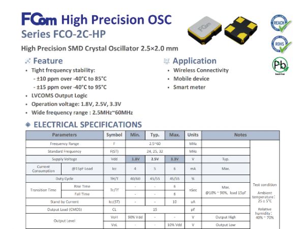 市面主流高精度振荡器应用在哪些领域,高精度振荡器