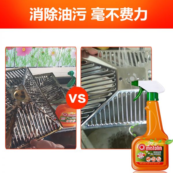 进口厨房清洁剂重油污净抽油烟机清洗剂去油污净除油剂