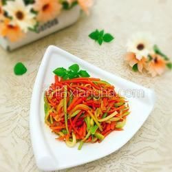 清新炒雙絲的做法[圖]