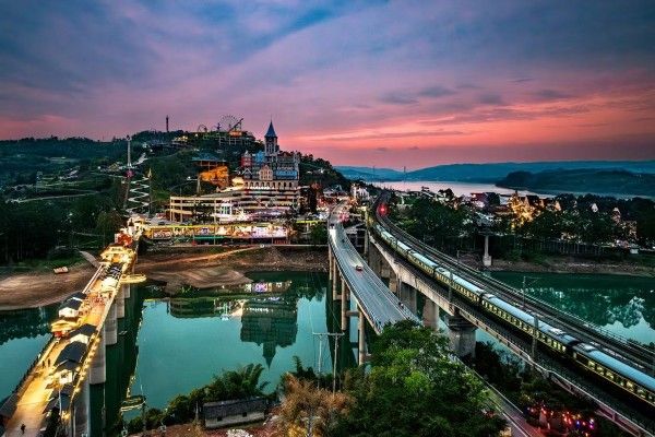 日前，涪陵美心紅酒小鎮推出“睡眠旅行”特色旅居服務。受訪單位供圖