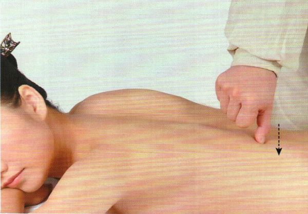 推拿常用的手法——“一指禅”